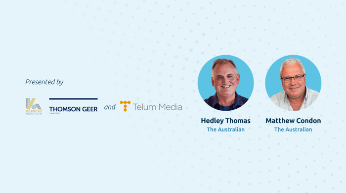The Investigators: Hedley Thomas and Matthew Condon LIVE
